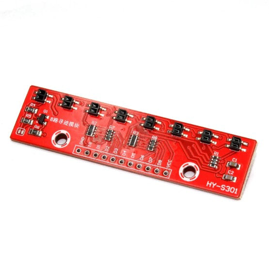 Modulo Qtr-8a Sensores Reflectivos Seguidor De Linea Arduino