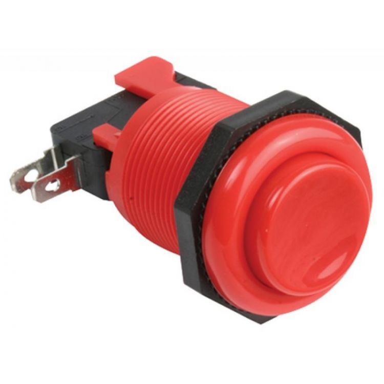 Boton con Micro Switch para videouegos ROJO