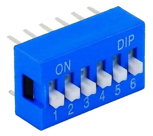 Dip Switch 06 Posiciones