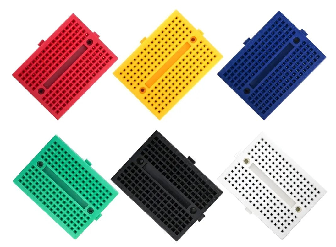 Mini Protoboard 170 Puntos ROJO