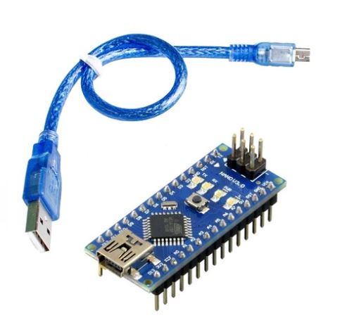Arduino Nano V3.0  Pines Soldados