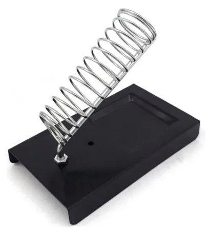 Base para cautin con soporte metalico y esponja