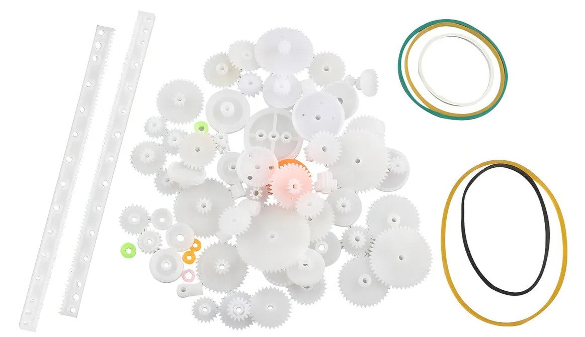 Kit 75 piezas de engranes