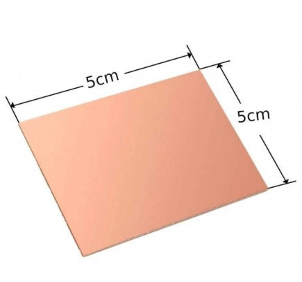 Baquelita 5x5 Cm Placa Fenolica