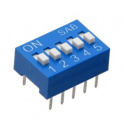 Dip Switch 05 Posiciones