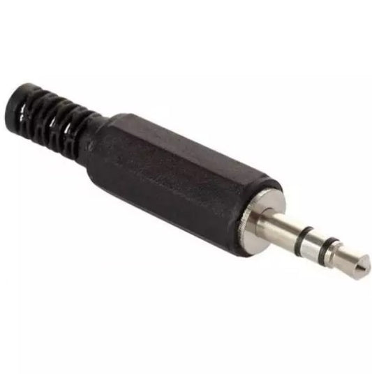 Conector Jack stereo 3.5 mm plastico 2 Anillos