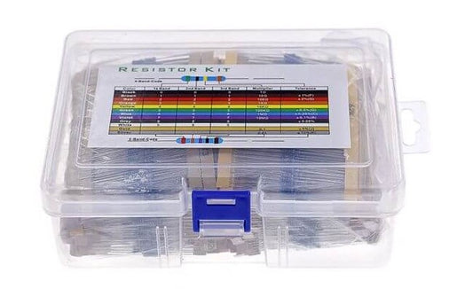 600 Resistencias 30 Valores + caja